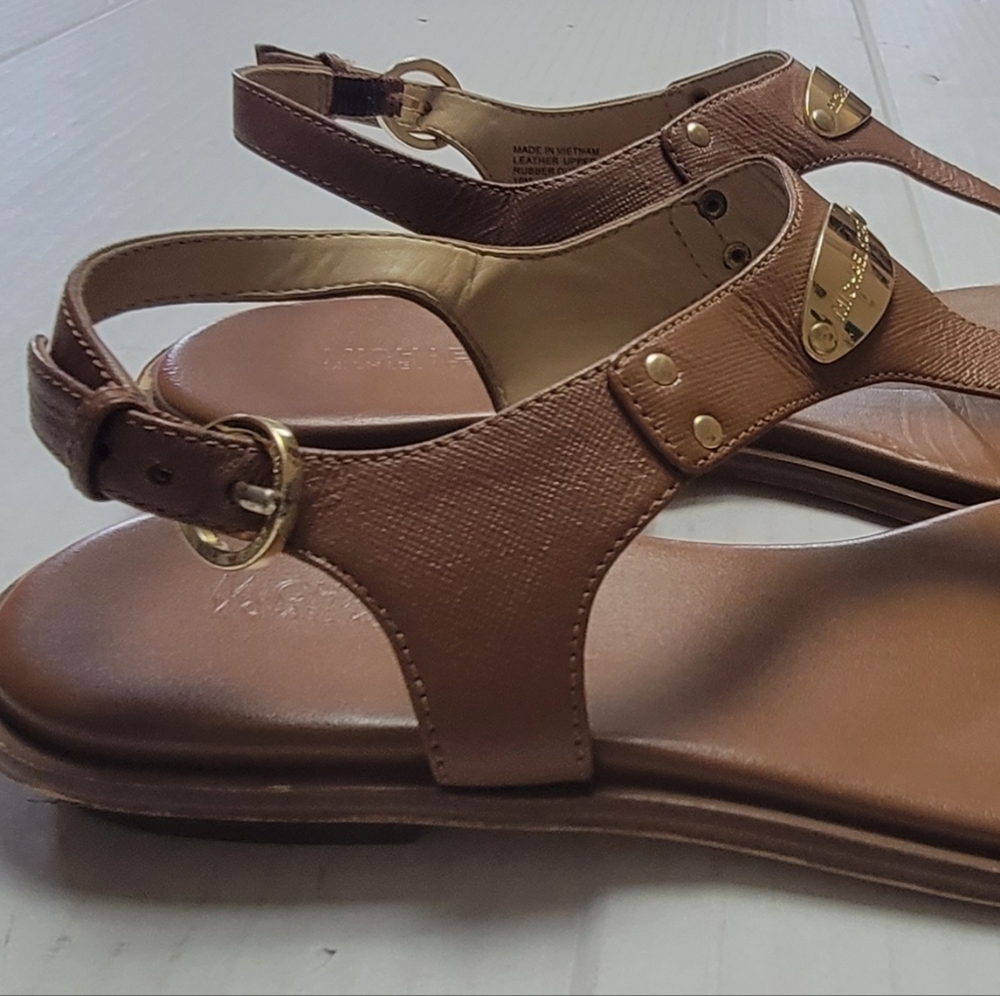 MICHAEL KORS Leather Sandals - Picture 7 of 13